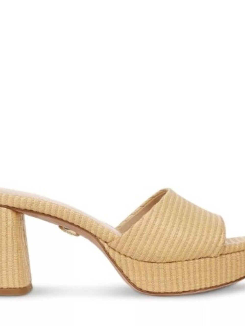 Veronica Beard Textured Yellow Mules